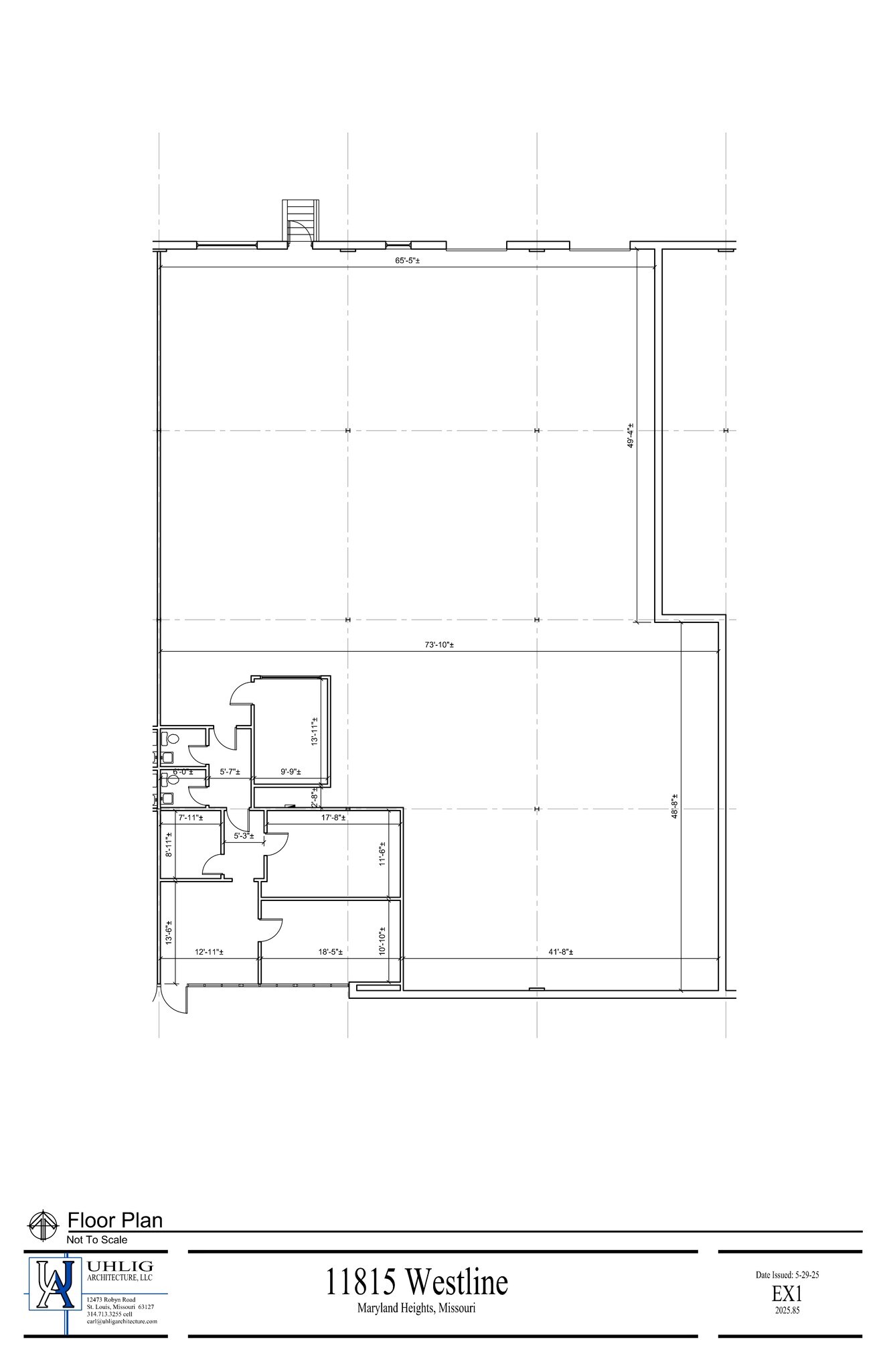 11805-11821 Westline Industrial Dr, Maryland Heights, MO for lease Site Plan- Image 1 of 1