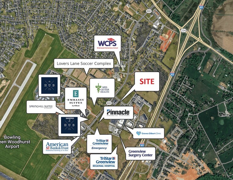 Lot 8-1 Mt. Victor Olde Towne, Bowling Green, KY à vendre - Aérien - Image 3 de 3