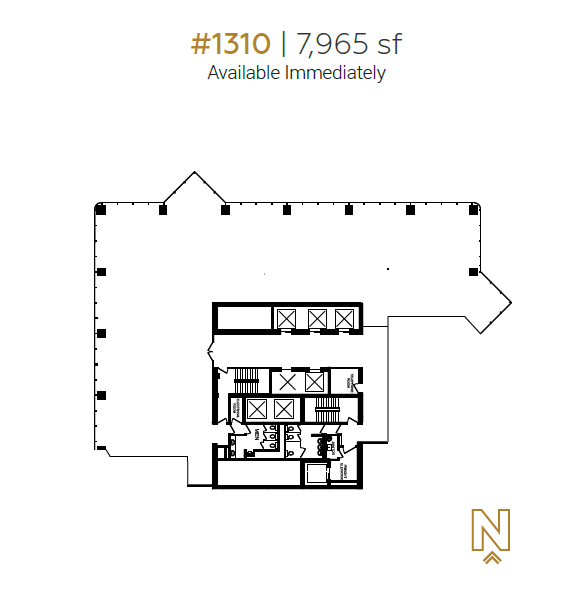 10104 103rd Ave NW, Edmonton, AB for lease Floor Plan- Image 1 of 1