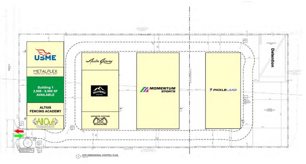 21415 Martin Ln, Pflugerville, TX à louer - Plan d’étage - Image 2 de 10