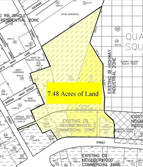 190 E Main St, Milford, MA à vendre - Plan de site - Image 2 de 18
