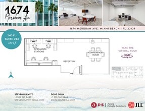 1674 Meridian Ave, Miami Beach, FL for lease Floor Plan- Image 1 of 10