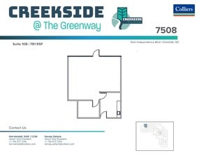 7500 E Independence Blvd, Charlotte, NC à louer Plan de site- Image 1 de 1