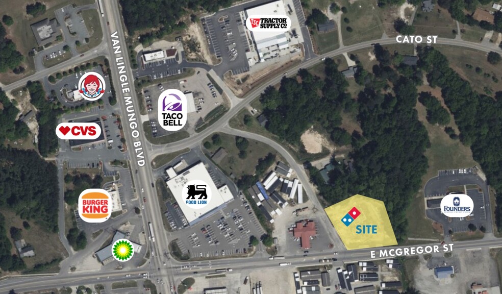 801 E Mcgregor St, Pageland, SC for lease - Building Photo - Image 1 of 1