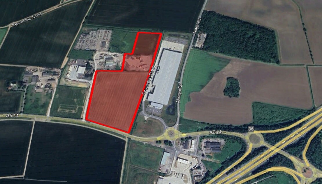 Rawcliffe Rd, Goole for sale Aerial- Image 1 of 2