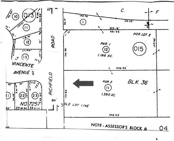 620 S Richfield Rd, Placentia, CA à louer - Plan cadastral - Image 2 de 2