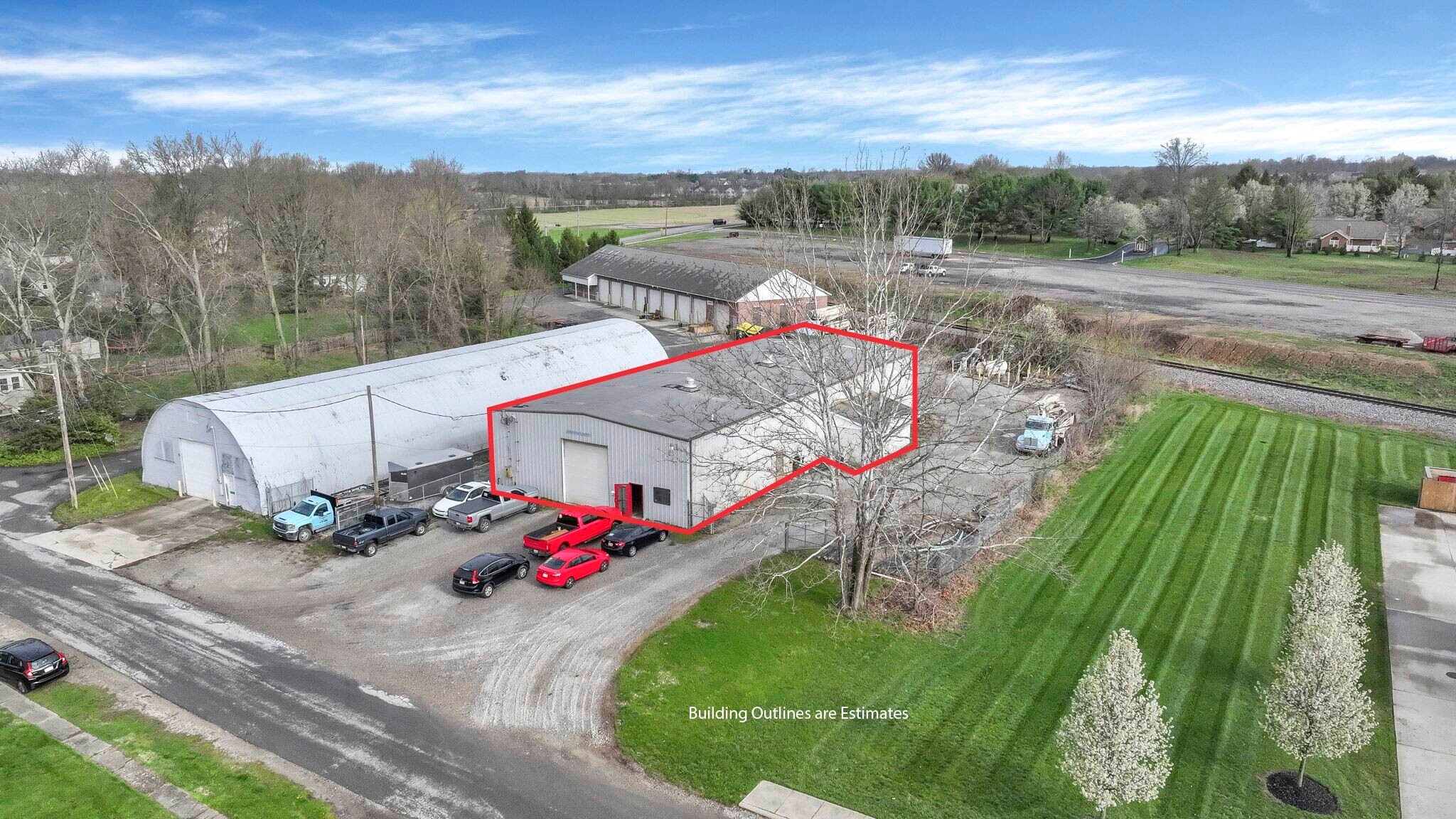 146 W Borland St, Pickerington, OH for lease Aerial- Image 1 of 6