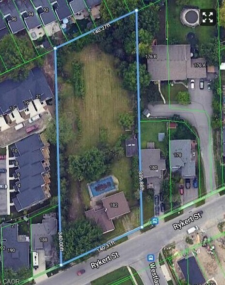 182 Rykert St, St Catharines, ON à vendre - Aérien - Image 2 de 2