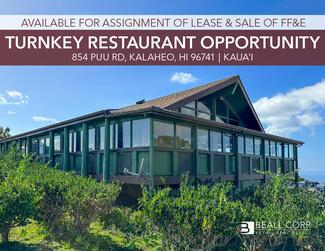 More details for 854 Puu Road, Kalaheo, HI - Retail for Lease