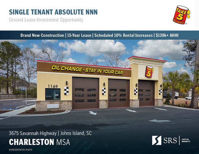 More details for 3675 Savannah Hwy, Johns Island, SC - Retail for Sale