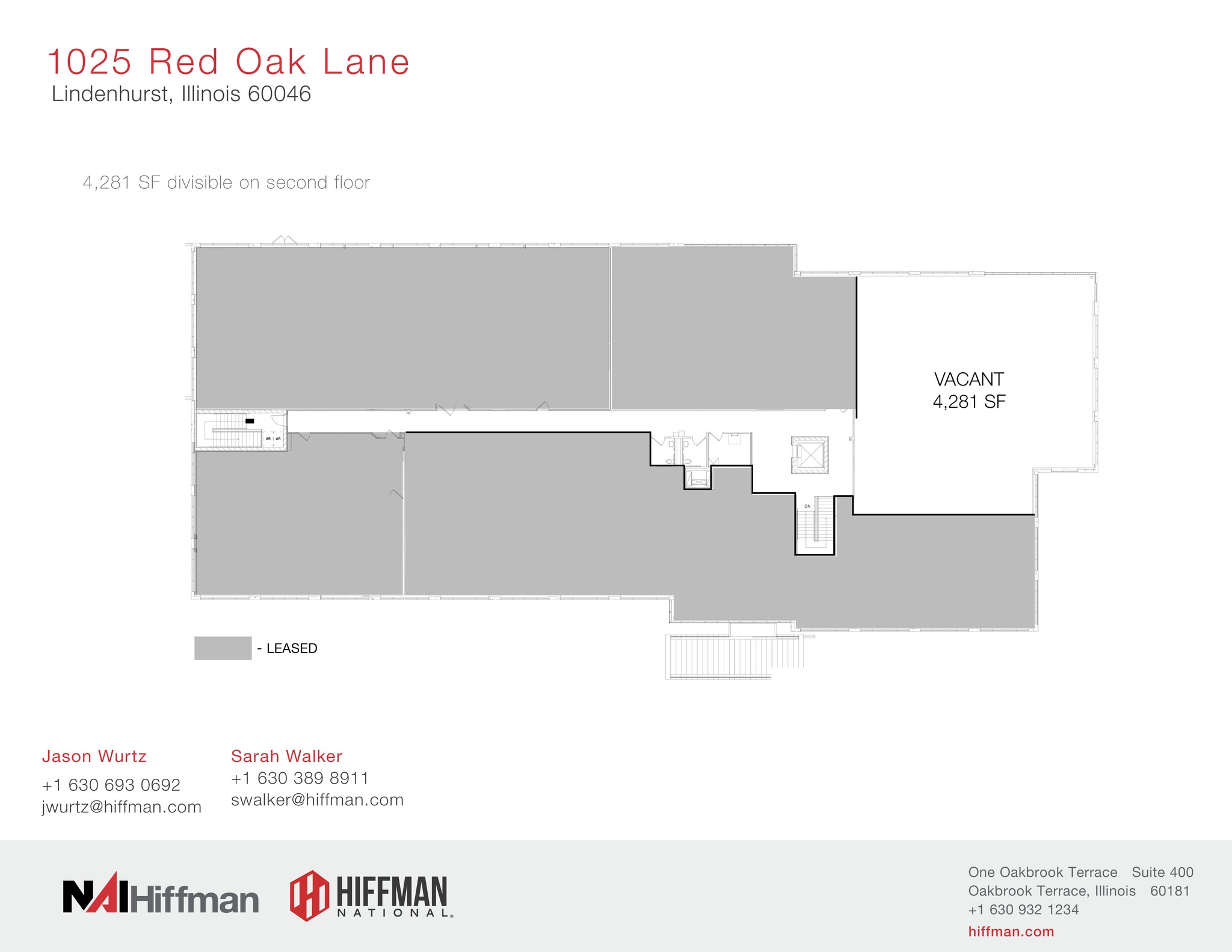 1025 Red Oak Ln, Lindenhurst, IL for lease Interior Photo- Image 1 of 1