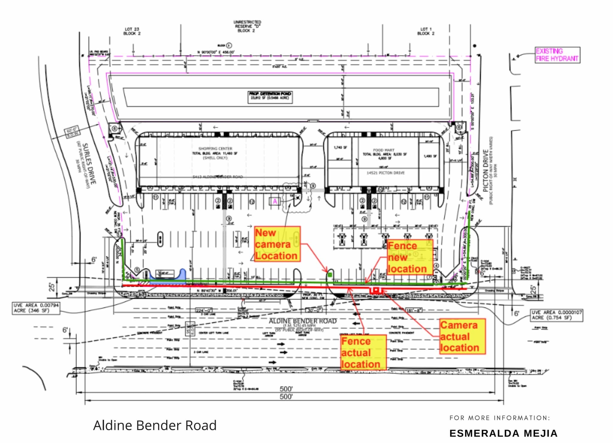 5413 Aldine Bender rd, Houston, TX for lease Site Plan- Image 1 of 9