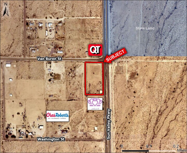 Van Buren & Sun Valley Pkwy st, Buckeye, AZ à vendre - Aérien - Image 1 de 5