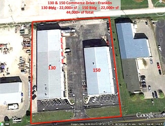 Plus de détails pour 2 Warehouse/Flex Buildings with Doors – Industriel à vendre, Franklin, IN