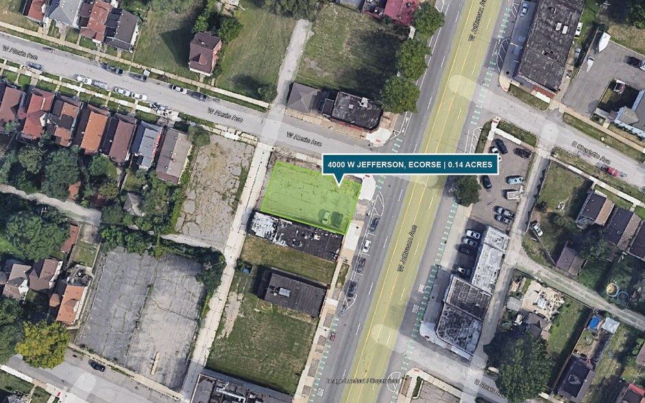 2.31 Acre Detroit Land Portfolio portefeuille de 14 propriétés à vendre sur LoopNet.ca - Aérien - Image 2 de 4