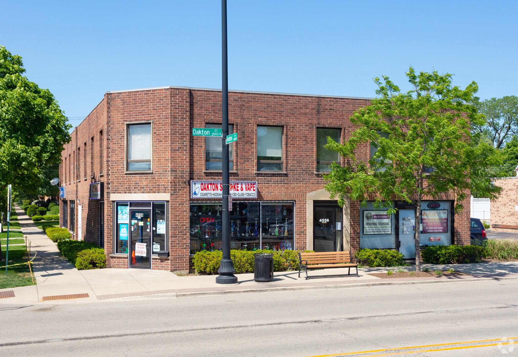 4554-4558 Oakton St, Skokie, IL for lease Primary Photo- Image 1 of 3