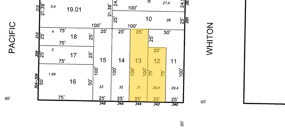 344 Communipaw Ave, Jersey City, NJ à louer - Plan cadastral - Image 3 de 10
