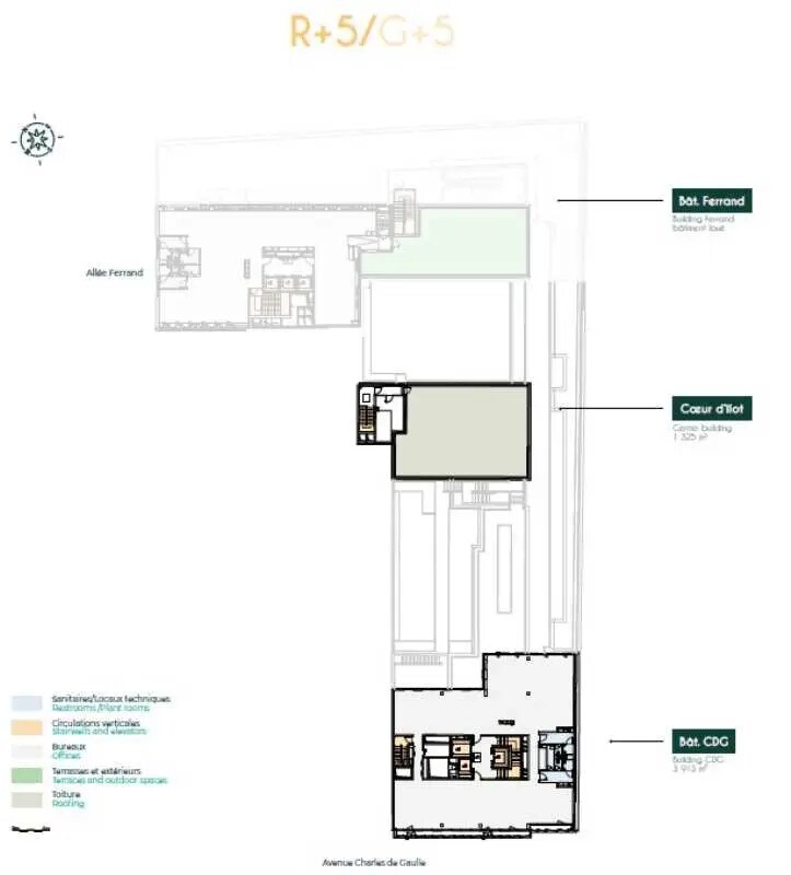 96-104 avenue Charles de Gaulle, Neuilly-sur-Seine for lease Floor Plan- Image 1 of 1