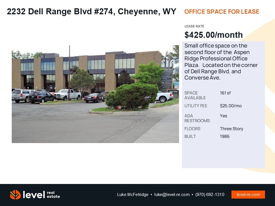 2232 Dell Range Blvd, Cheyenne, WY for lease Building Photo- Image 1 of 2