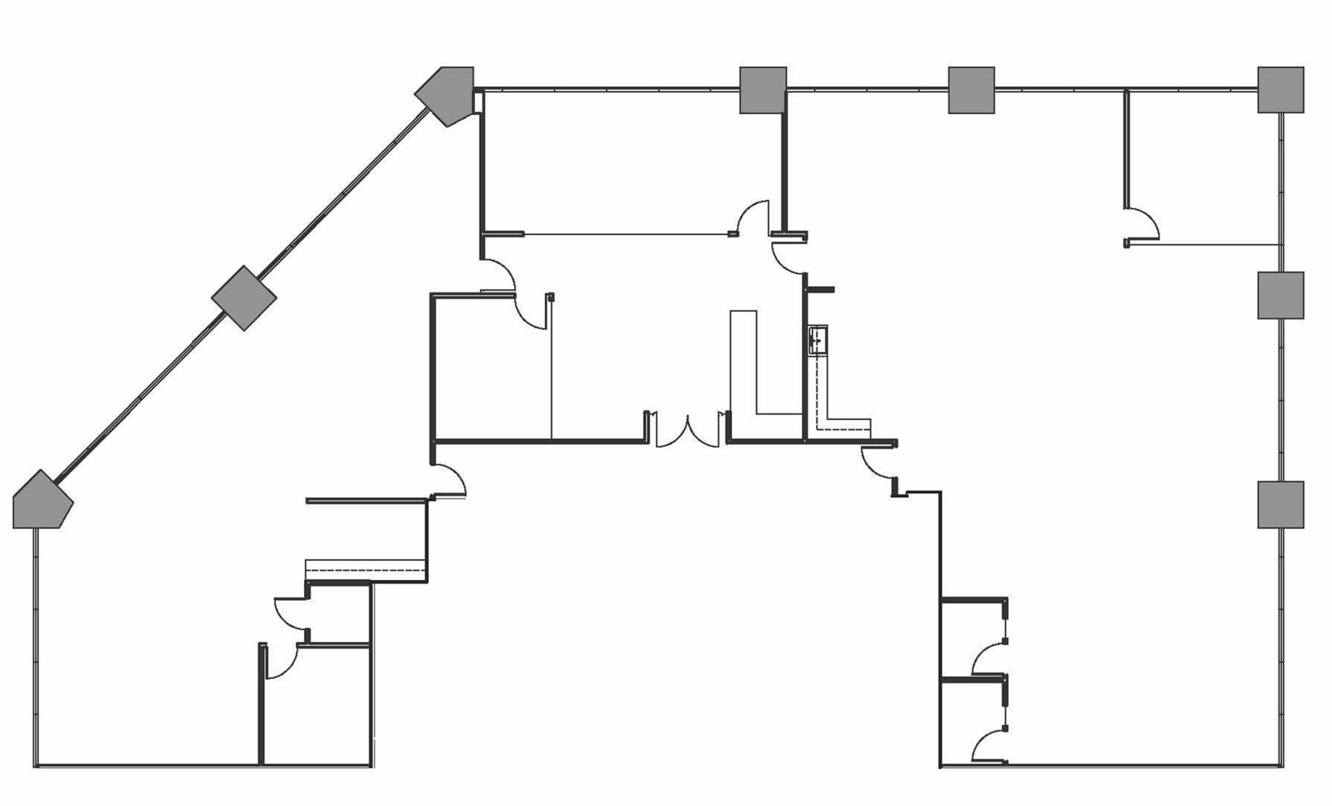 1801 Broadway, Denver, CO for lease Floor Plan- Image 1 of 1
