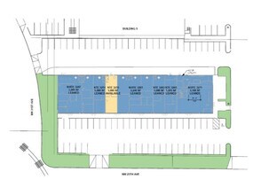 3571-3599 NW Yeon Ave, Portland, OR à louer Plan de site- Image 2 de 2