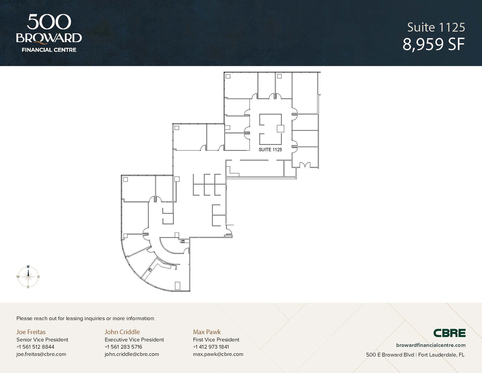 500 E Broward Blvd, Fort Lauderdale, FL for lease Interior Photo- Image 1 of 1