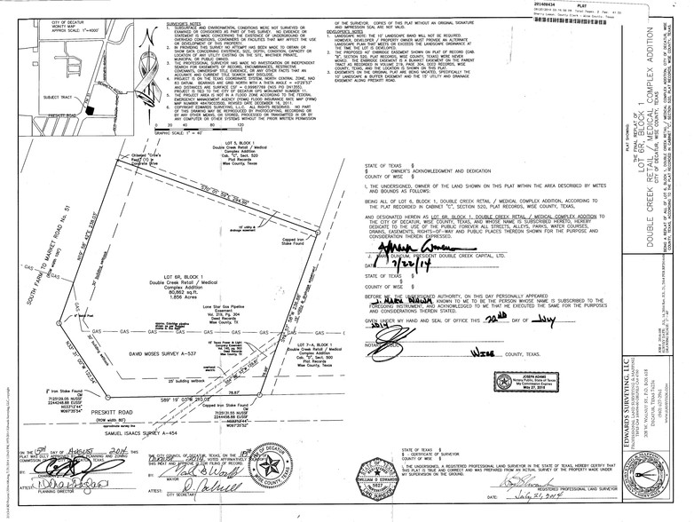 2501 S Fm 51, Decatur, TX à vendre - Plan cadastral - Image 2 de 5