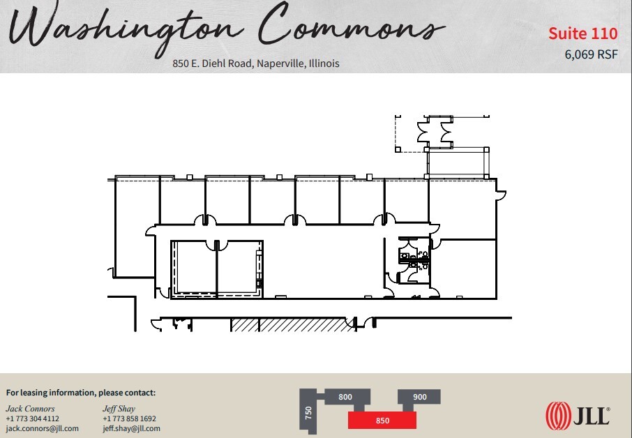 450-500 E Diehl Rd, Naperville, IL for lease Floor Plan- Image 1 of 1