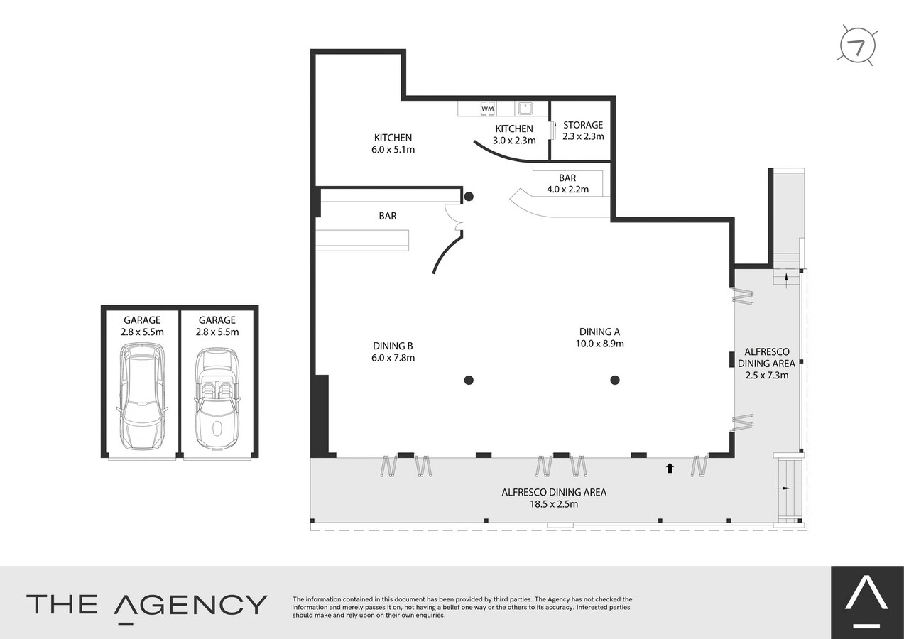 3 The Piazza, Wentworth Point, NSW 2127 - Unit 3A - - Floor Plan - Image 1 of 1
