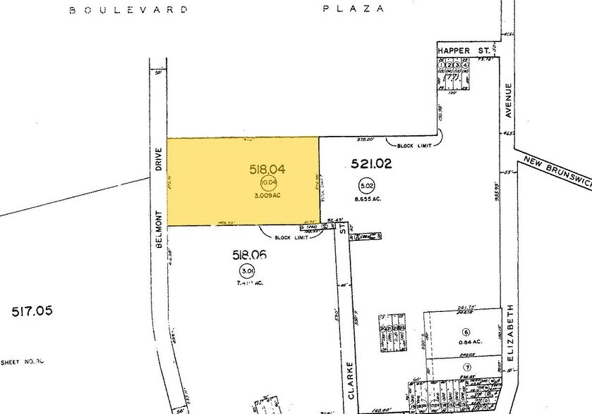 243 Belmont Dr, Somerset, NJ à vendre - Plan cadastral - Image 2 de 5
