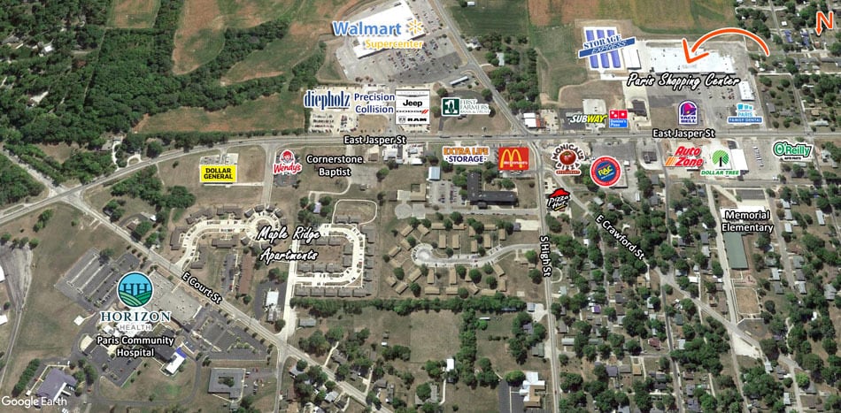 504-522 E Jasper St, Paris, IL for lease - Building Photo - Image 3 of 3