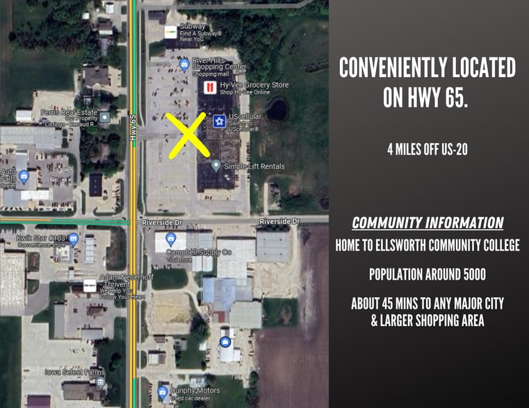 632-670 S Oak St, Iowa Falls, IA for lease - Building Photo - Image 2 of 10