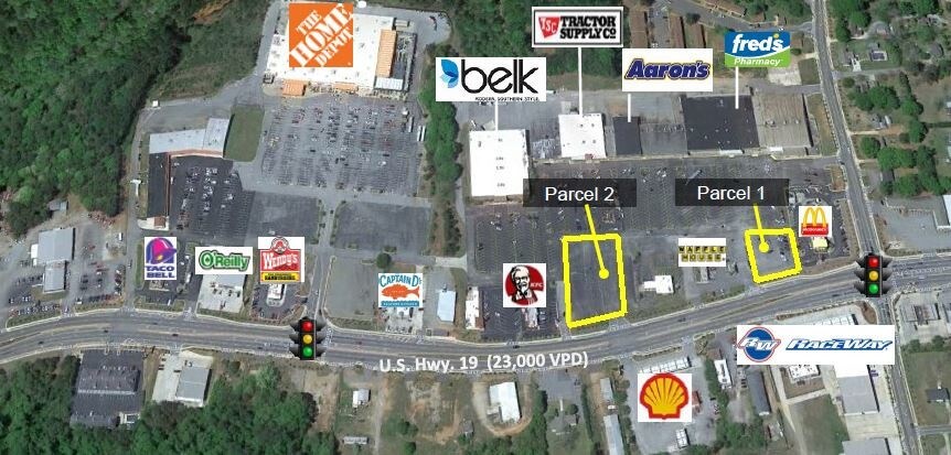 1075 Highway 19 N, Thomaston, GA for sale Aerial- Image 1 of 1