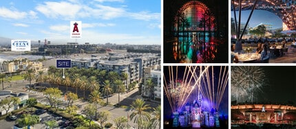 2100 E Katella Ave, Anaheim, CA - AÉRIEN Vue de la carte