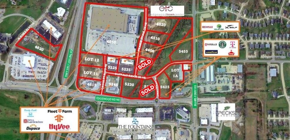 Lot 4 Edgewood Town Centre NE, Cedar Rapids, IA for sale - Building Photo - Image 1 of 2