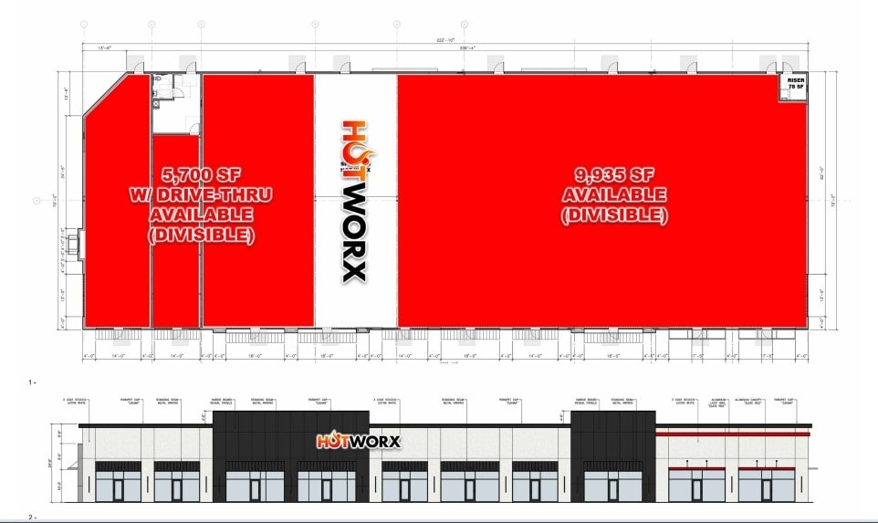 NWC Avondale-Haslet & Sendera Ranch Blvd, Haslet, TX à vendre - Plan d’étage - Image 3 de 3