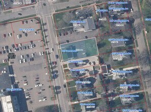 510 Central Ave, Dunkirk, NY - Aerial map view