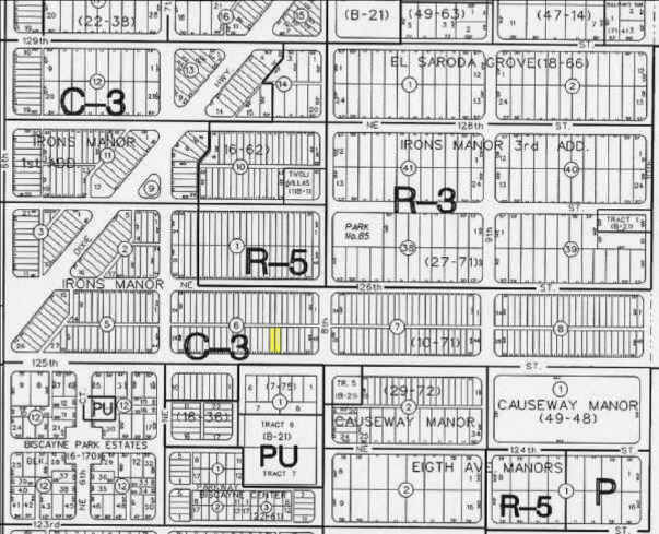 777 NE 125th St, North Miami, FL à louer - Plan cadastral - Image 2 de 90