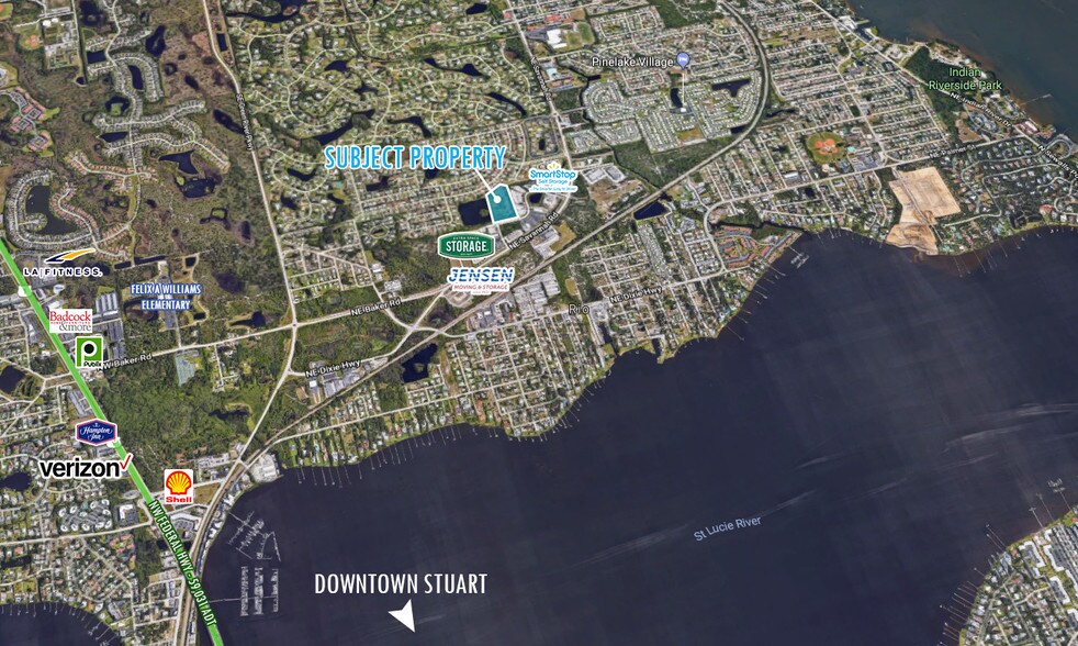 861 NE Industrial Blvd, Jensen Beach, FL à louer - Aérien - Image 3 de 35