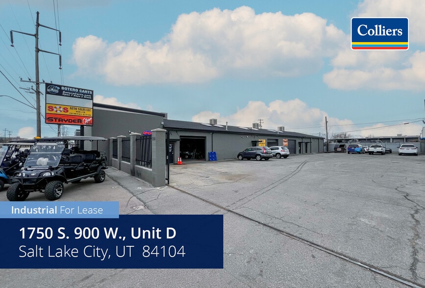1750 S 900 W, Salt Lake City, UT for lease - Building Photo - Image 1 of 7