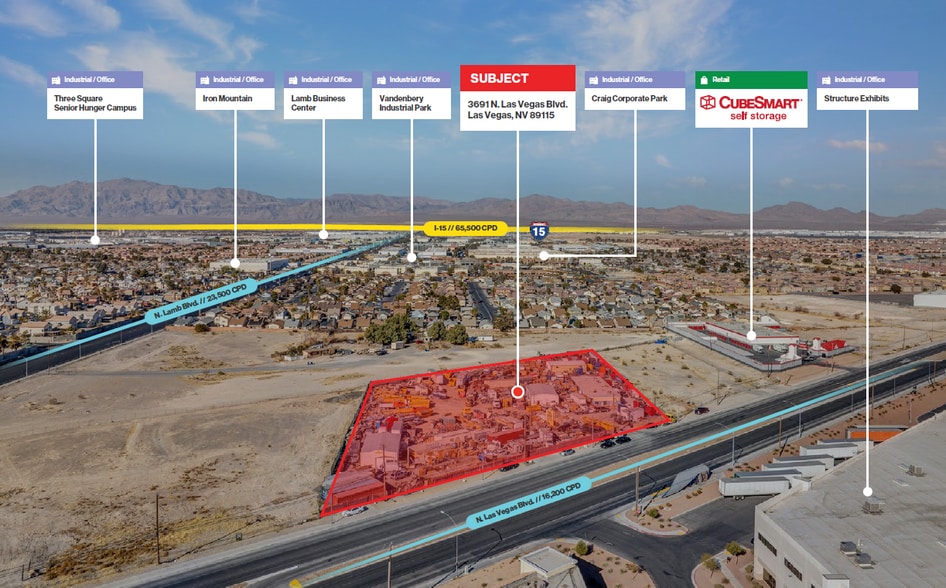 3691 Las Vegas Blvd N, Las Vegas, NV for sale - Building Photo - Image 2 of 5