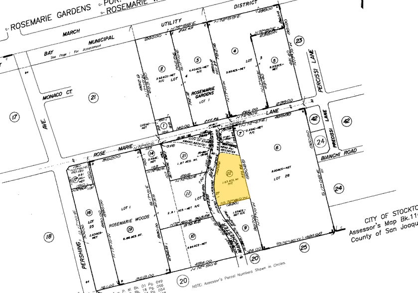 4404 Manchester Ave, Stockton, CA à vendre - Plan cadastral - Image 2 de 11