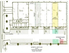 12379 S 265 W, Draper, UT for lease Site Plan- Image 1 of 9