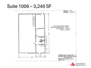 5829 W Sam Houston Pky N, Houston, TX à louer Plan d’étage- Image 1 de 1