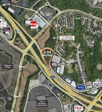 Plus de détails pour 16400 Swingley Ridge Rd, Chesterfield, MO - Terrain à vendre