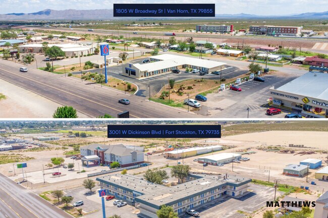 Plus de détails pour Motel 6 - Two Property Portfolio – Services hôteliers à vendre