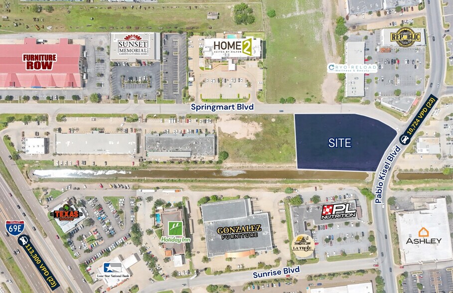 Springmart Boulevard, Brownsville, TX à vendre - Photo du bâtiment - Image 2 de 6
