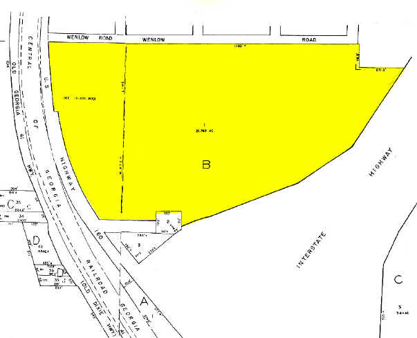 4370 Old Dixie Rd, Atlanta, GA à vendre Plan cadastral- Image 1 de 1