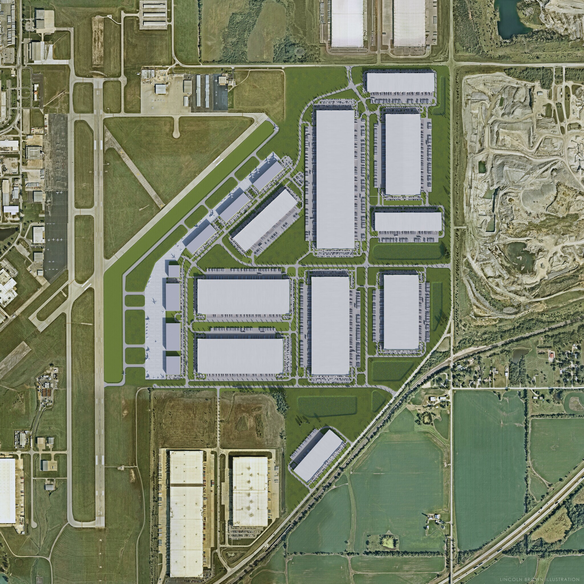16475 Flightline Dr, New Century, KS à louer Photo principale- Image 1 de 2