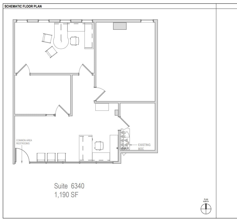 9595 Six Pines Rd, The Woodlands, TX à louer Plan d’étage- Image 1 de 1
